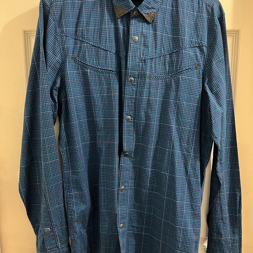 Diesel Checkered Blue Shirt